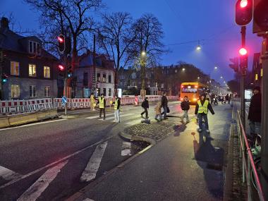 Skolepatruljen på arbejde
